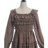 ギャザーフリル長袖ワンピース | axes femme | 詳細画像27