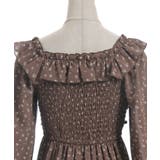 ギャザーフリル長袖ワンピース | axes femme | 詳細画像30