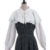 ケープフリルツイードワンピース | axes femme | 詳細画像15 