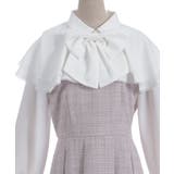 ケープフリルツイードワンピース | axes femme | 詳細画像25 