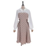 ビスチェ切替バイカラーワンピース | axes femme | 詳細画像12 