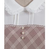 ビスチェ切替バイカラーワンピース | axes femme | 詳細画像15 