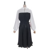 ビスチェ切替バイカラーワンピース | axes femme | 詳細画像19 