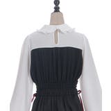 ビスチェ切替バイカラーワンピース | axes femme | 詳細画像23 