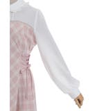 ビスチェ切替バイカラーワンピース | axes femme | 詳細画像30 