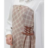 ビスチェ切替バイカラーワンピース | axes femme | 詳細画像4 