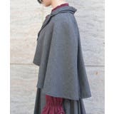 ヘリンボンケープジャケット | axes femme | 詳細画像2