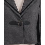 ヘリンボンケープジャケット | axes femme | 詳細画像23