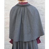 ヘリンボンケープジャケット | axes femme | 詳細画像3