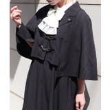 黒 | ビット付ケープジャケット | axes femme