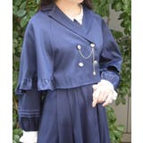 Ｗ釦プチフリルケープ | axes femme | 詳細画像5 