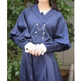 Ｗ釦プチフリルケープ | axes femme | 詳細画像6 