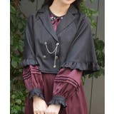 Ｗ釦プチフリルケープ | axes femme | 詳細画像8 