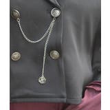 Ｗ釦プチフリルケープ | axes femme | 詳細画像9 
