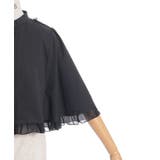 Ｗ釦フィッシュテールケープ | axes femme | 詳細画像11 