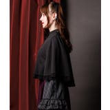 Ｗ釦フィッシュテールケープ | axes femme | 詳細画像2 