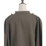 Ｗ釦フィッシュテールケープ | axes femme | 詳細画像24 