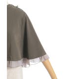 Ｗ釦フィッシュテールケープ | axes femme | 詳細画像25 