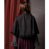 Ｗ釦フィッシュテールケープ | axes femme | 詳細画像3 