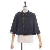 Ｗ釦フィッシュテールケープ | axes femme | 詳細画像5 