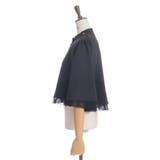 Ｗ釦フィッシュテールケープ | axes femme | 詳細画像6 