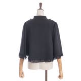 Ｗ釦フィッシュテールケープ | axes femme | 詳細画像7 