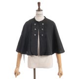 W釦レースアップケープ | axes femme | 詳細画像11