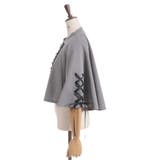 W釦レースアップケープ | axes femme | 詳細画像18