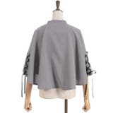 W釦レースアップケープ | axes femme | 詳細画像19