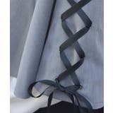 W釦レースアップケープ | axes femme | 詳細画像7