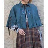 W釦レースアップケープ | axes femme | 詳細画像8