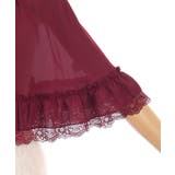 ラッフルフリルシフォンケープ | axes femme | 詳細画像18 