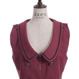 ディープネックジップベスト | axes femme | 詳細画像7