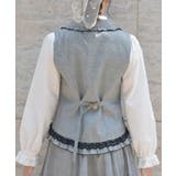 レースフリルミディベスト | axes femme | 詳細画像3 