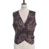 フローラルプリントベスト | axes femme | 詳細画像15 