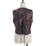 フローラルプリントベスト | axes femme | 詳細画像17 