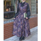 フローラルプリントベスト | axes femme | 詳細画像6 