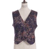 フローラルプリントベスト | axes femme | 詳細画像7 