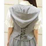 チェーン付フードベスト | axes femme | 詳細画像10