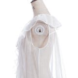 ミドル丈ドットチュールガウン | axes femme | 詳細画像19 