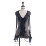 ミドル丈ドットチュールガウン | axes femme | 詳細画像6 