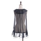 ミドル丈ドットチュールガウン | axes femme | 詳細画像8 