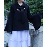 レース使いベルスリーブコート | axes femme | 詳細画像10 