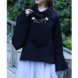 レース使いベルスリーブコート | axes femme | 詳細画像11 