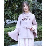 レース使いベルスリーブコート | axes femme | 詳細画像14 