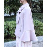 レース使いベルスリーブコート | axes femme | 詳細画像2 