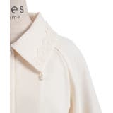 レース使いベルスリーブコート | axes femme | 詳細画像27 