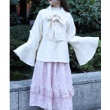 レース使いベルスリーブコート | axes femme | 詳細画像8 