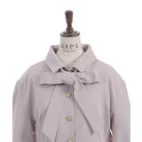 バックフリルトレンチコート | axes femme | 詳細画像17 