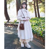 生成り | バックフリルトレンチコート | axes femme